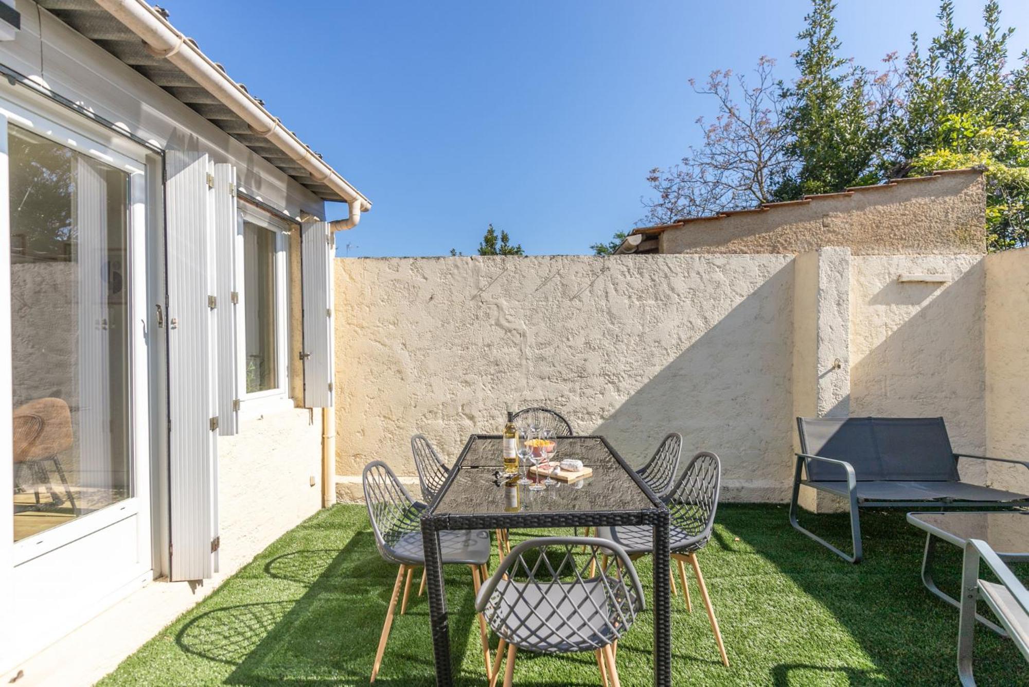 Le Patio - Spacieux T3 Avec Climatisation Et Jardin Privatif Bergerac Exterior photo
