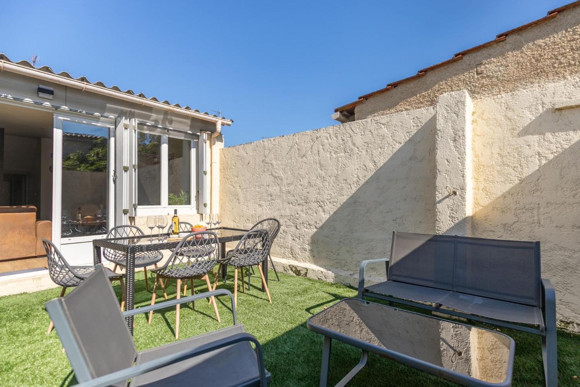 Le Patio - Spacieux T3 Avec Climatisation Et Jardin Privatif Bergerac Exterior photo